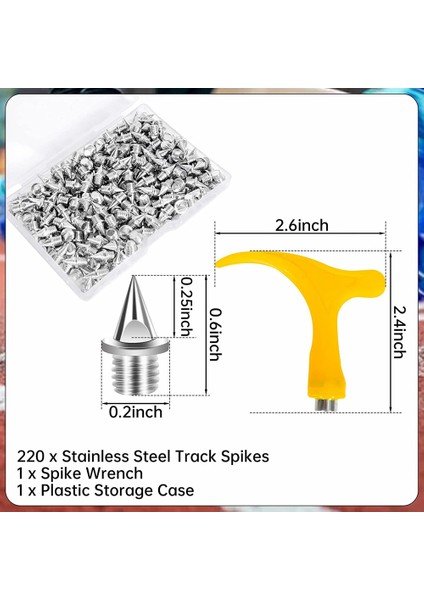 Antrenman Ayakkabıları Için Paslanmaz Çelik Çiviler, Buz Kramponları Için Yedek Çiviler Yürüyüş, Yüksek Atlama Için Çelik Piramit Çiviler (Yurt Dışından) fiyatları
