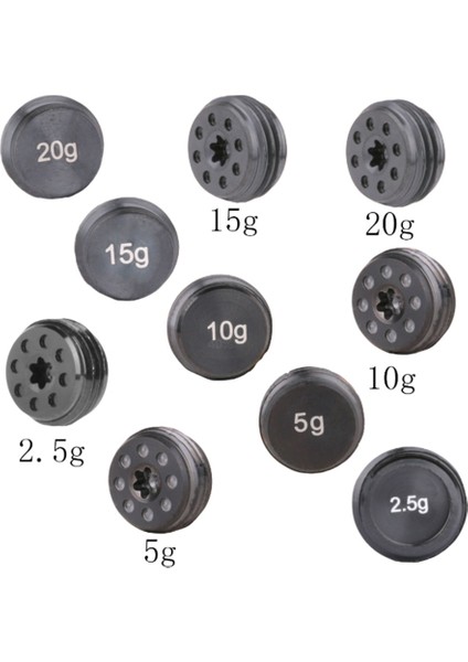2 Adet Golf Ağırlığı Pxg Gen2 Brando Için Uyumlu, Mini Gunboat Atıcı, 0811 x x + Prototip Sürücü Seçimi Bir, 2.5g (Yurt Dışından) modelleri