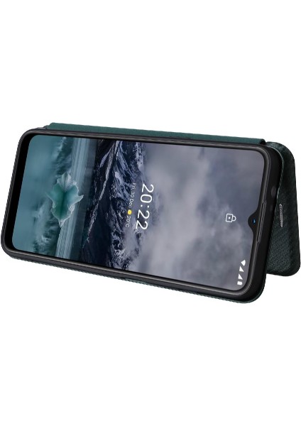 Nokia NOKIA/G21 Kart Tutucu Kickstand Karbon ile Tam Koruma (Yurt Dışından)