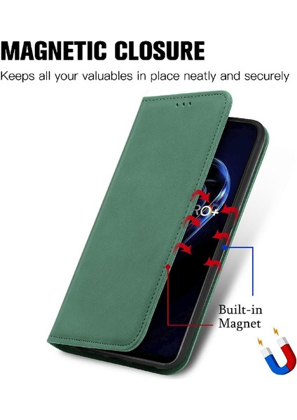 Realme 9 Proplus 5g Cüzdan Basit Iş Fermuar Deri Kılıf (Yurt Dışından) modelleri