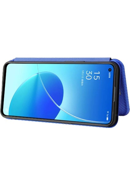 Kart Tutucu Kickstand Tam Koruma Karbon ile Oppo Reno6 5g Için Kılıf (Yurt Dışından) fırsatları