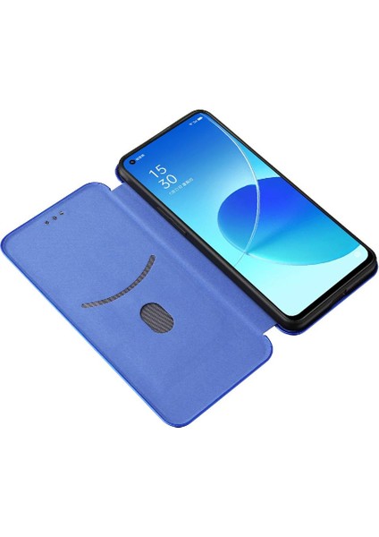 Kart Tutucu Kickstand Tam Koruma Karbon ile Oppo Reno6 5g Için Kılıf (Yurt Dışından) indirimleri