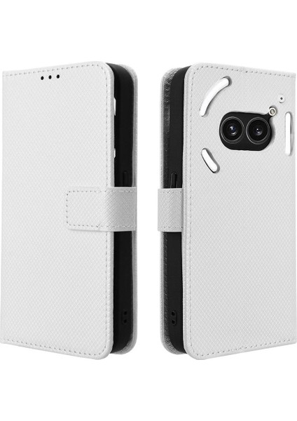 Nothing Telefon 2A Kart Tutucu Kickstand Kapak Manyetik Cüzdan (Yurt Dışından)