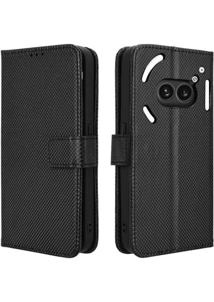Nothing Telefon 2A Kart Tutucu Kickstand Kapak Manyetik Cüzdan (Yurt Dışından)