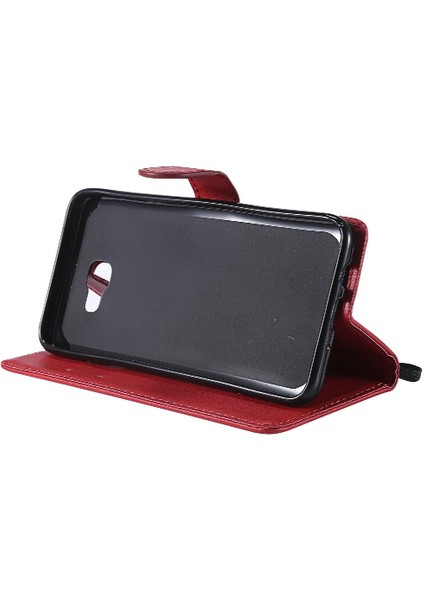 Kart Yuvası Klasik Düz Renk ile Samsung Galaxy J5 Başbakan Için Flip Case (Yurt Dışından) modelleri