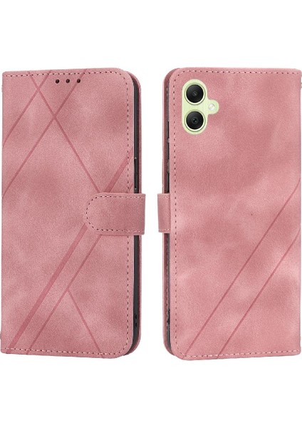Samsung Galaxy A05 Bilek Kayışı El Cüzdan Kickstand Kredi Için Filp Durumda (Yurt Dışından)