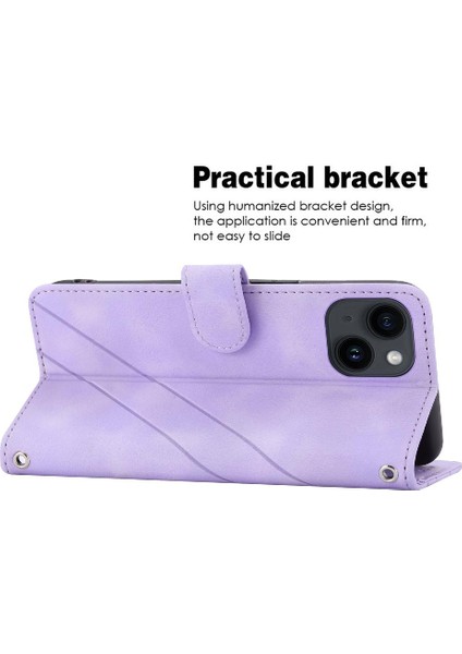 Iphone 11 Için Filp Durumda Pro Max Bilek Kayışı Pu Deri Kapak Kredi Kartı (Yurt Dışından)