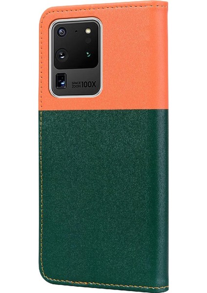 Samsung Galaxy S20 Ultra Darbeye Deri Kılıf Basit Iş Için Kılıf (Yurt Dışından) modelleri
