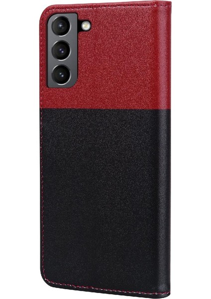 Samsung Galaxy S21 Için Kılıf Darbeye Basit Iş Kapak Çevirin Deri (Yurt Dışından) modelleri
