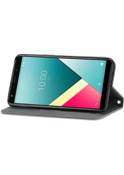 Wiko Y61 Cüzdan Basit Iş Deri Kılıf Fermuar Kordon Için Kılıf (Yurt Dışından)