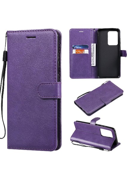 Samsung Galaxy S20 Ultra Iş Cüzdan Telefon Kılıfı Için Flip Case ile (Yurt Dışından)