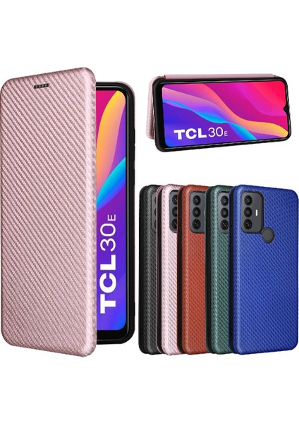 Tcl 30SE(306) Kart Ekleme Tam Koruma Deri Folio Flip Için Kılıf (Yurt Dışından)