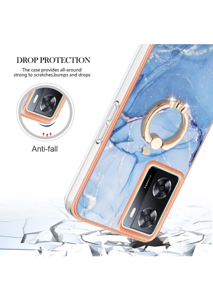 Oneplus Nord N300 5g Mermer Darbeye Tpu Silikon 360 &deg; Halka Için Kılıf (Yurt Dışından) modelleri