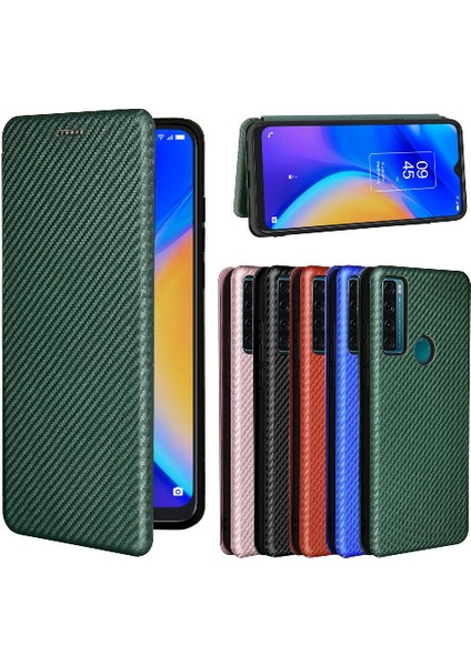 Tcl 20SE Tam Koruma Kartı Ekleme Deri Folio Flip Case Için Kılıf (Yurt Dışından) fiyatları