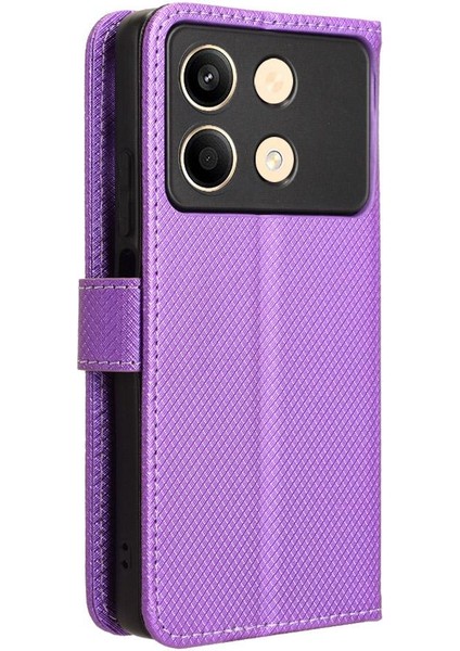 Xiaomi Poco X6 Neo 5g Manyetik Cüzdan Kapak Kickstand Kart Tutucu (Yurt Dışından)