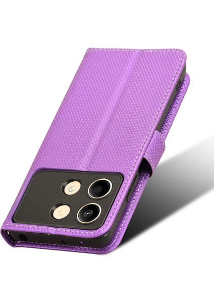 Xiaomi Poco X6 Neo 5g Manyetik Cüzdan Kapak Kickstand Kart Tutucu (Yurt Dışından)