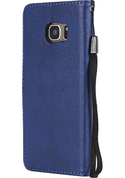 Kart Yuvası Iş Cüzdan Telefon ile Samsung Galaxy S7 Kenar Için Flip Case (Yurt Dışından)