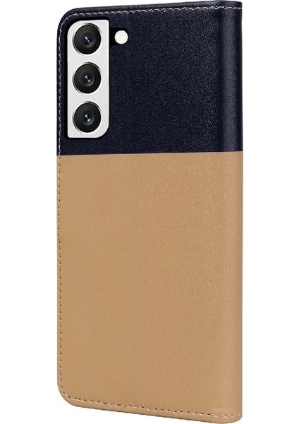 Samsung Galaxy S22 Artı Darbeye Dayanıklı Basit Iş Deri Kılıf (Yurt Dışından)