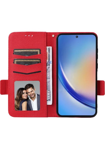 Samsung Galaxy A35 5g Manyetik Yan Toka Pu Deri Cüzdan Kart (Yurt Dışından) fırsatları
