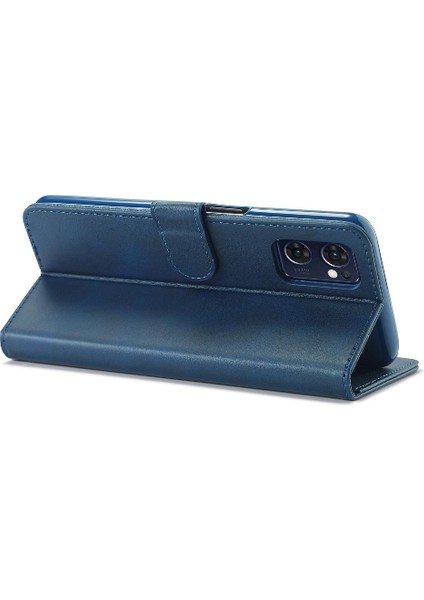 Oppo Oppo 7 5g Buzağı Doku ile Yatay Çevir Deri Kılıf (Yurt Dışından)