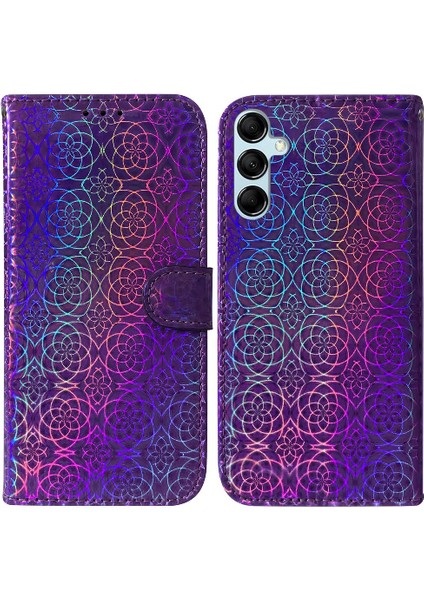 Samsung Galaxy M54 Kart Yuvası Premium Pu Deri Cüzdan Kılıf (Yurt Dışından)