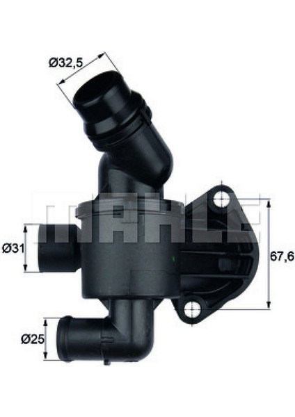 Termostat (Komple) 87C A4-A5-A6 2.0 Tdi 2009-- (Caga Caha) 18051
