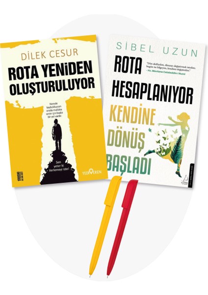 Rota Hesaplanıyor - Rota Yeniden Oluşturuluyor - 2 Kitap