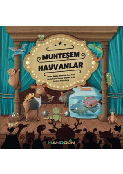 Alfa Kalem + Muhteşem Hayvanlar + Bitkiler + Eşyalar Stepanka Sekaninova 3 Kitaplık Set - Inkılap