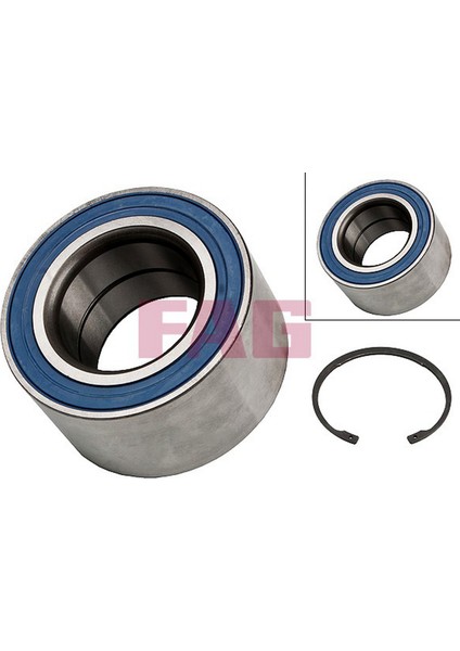 Teker Rulmani Arka Mercedes W140 C140 W220 C215 W163 18051