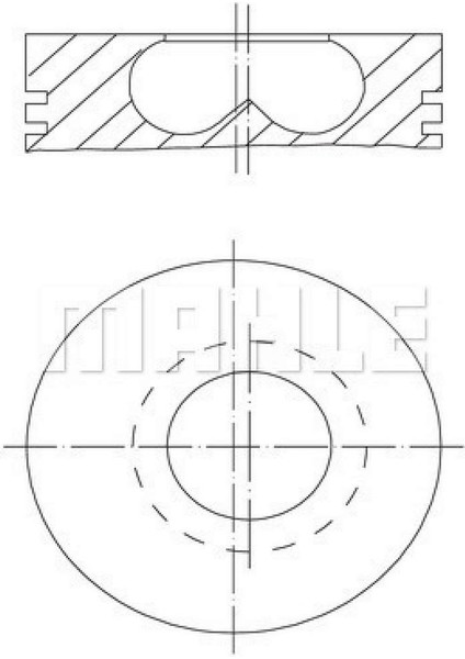 Piston Segman 84.50MM Bmw B37 B47 F10 F20 F30 F40 G20 G30 G22 F32 F34 F36 G32 G11 F48 F15 Mini F54 F55 F56 F57 F60 18051