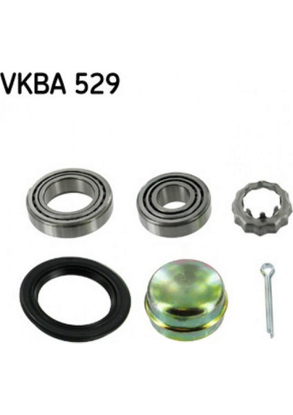 Arka Teker Rulmani Kit Passat 1.8-2.0 04/00 -Golf I-Ii-Iii-Iv-Jetta-Polo-Ibiza-Toledo-Favorit 18051