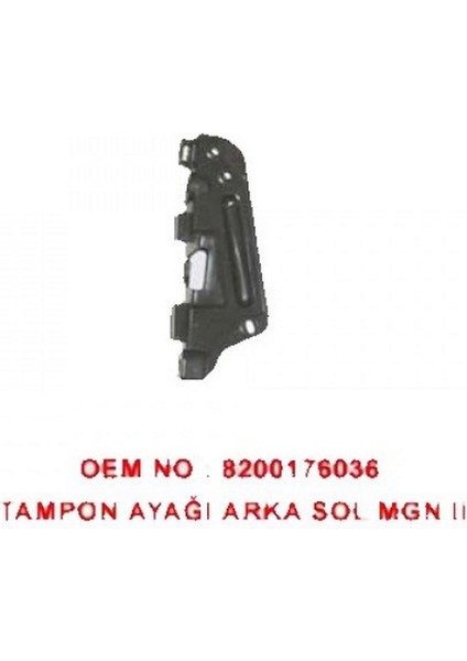 Arka Tampon Tuturucu Sol Mgn Ii 18051