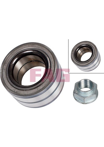 Teker Rulmani Arka Sag Sol Dicovery 3 4 5 Range Rover Sport 18051