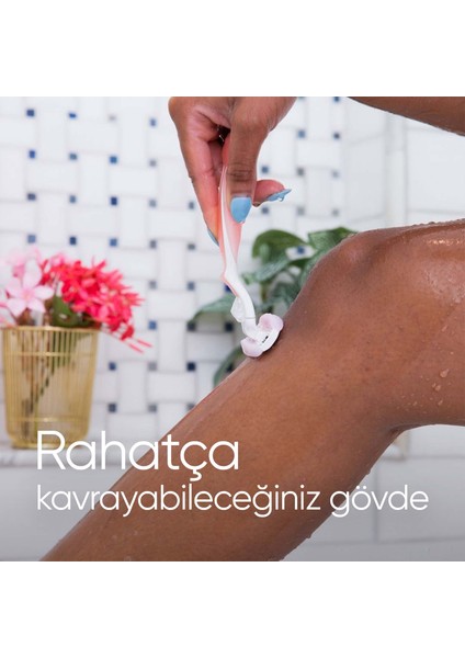 Gillette Venus Comfortglide Spa Breeze Kadın Tıraş Makinesi + 4 Adet Yedek Tıraş Bıçağı