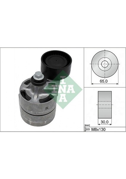 V Kayiş Gergi Rulmani 6C1Q 6A228 BB/1445915/1385379 Transit V347 2.4 Dizel 206-2012 18051