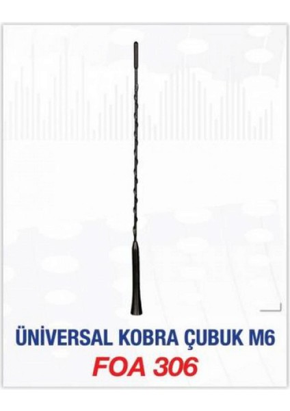 Tavan Anten Çubuğu Kobra M5 Üniversal Vw-Toyota-Reno-Fiat-Opel 18051