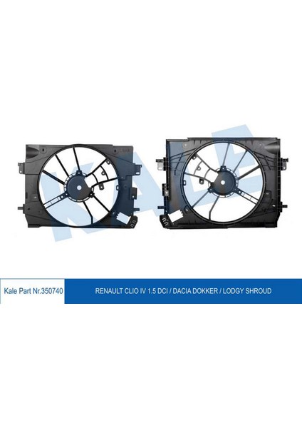 Davlumbaz Renault Clio Iv 1.5 Dci / Dacia Dokker / 18051