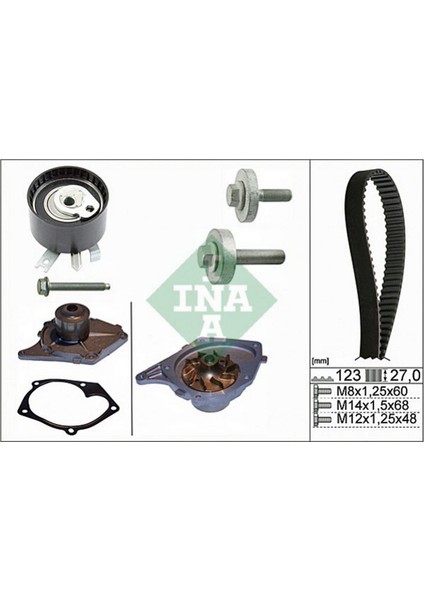 Devirdaimli Triger Seti Clio 01 Kng 01 Mgn 2-Exp 02 Scenic 2-Clio 4-Micra 3 1.5dci K9K 18051