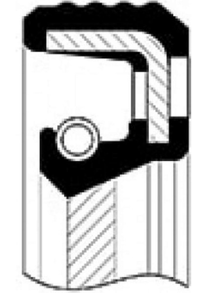 Eksantrik Mili Keçesi Citroen Berlingo-C2-C3-C4-C5-Cjumper-Jumpy-Xsara 18051