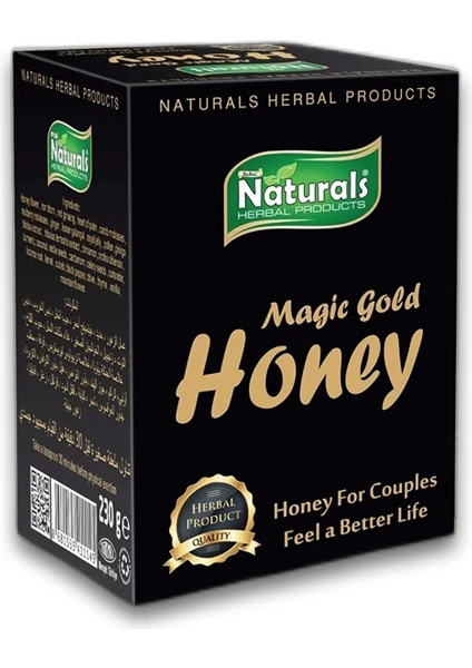 Magic Gold Honey 230gr Ballı Pekmezli Ginseng Karışımlı En Doğal Bitkisel Maksimum Enerji Macunu