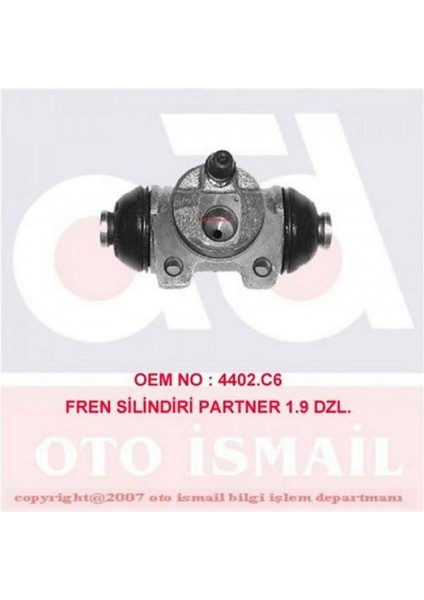 Fren Silindiri [ Peugeot Partner, Citroen Berlingo 1996- 4402.E8 ] 18051