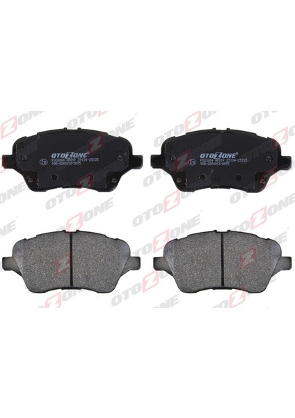 Ön Balata Ford Fiesta Vi 1.0-1.5 Tdci-1.6 12 Bmax-Courier 1.0-1.4-1.5 Tdci 1.6-1.6 Tdci 12 GDB1959 18051