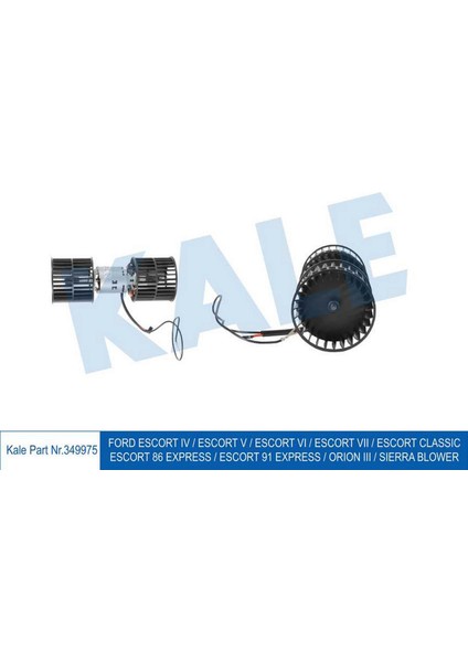 Kalorifer Motoru Escort Iv-V-Vi-Vii 18051