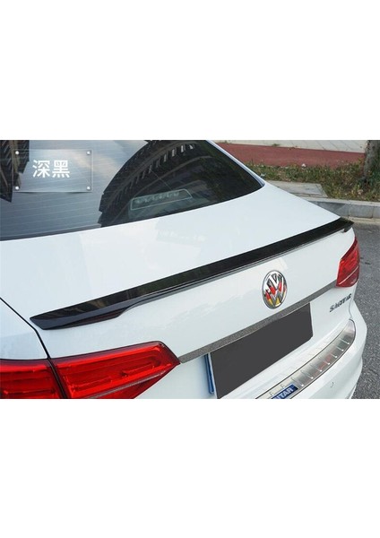 Vw Jetta Bagaj Üstü Spoiler 2012 - 2018 Parlak Siyah Boyalı