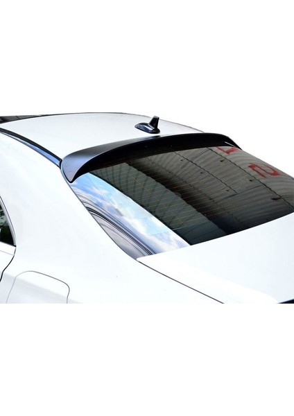Mercedes Cla W117 12 - 18 Cam Üstü Spoiler Pianoblack