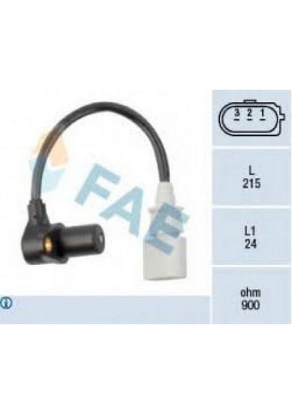 Krank Mil Sensörü Golf4-5-Bora-Jetta-A3-Leon-Octavia-1.6 Akl-Bse-Bfq-Bgu 18051