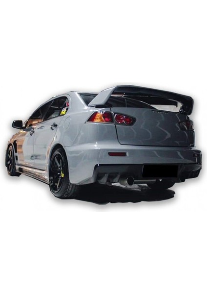 Mitsubishi Lancer 2008-2013 Evo x Spoiler Yüksek Plastik Boyalı fiyatları