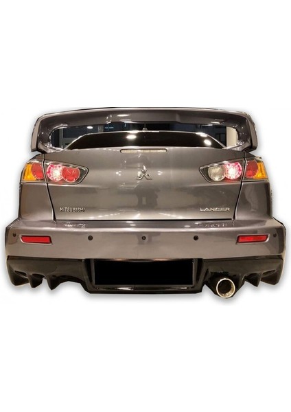 Mitsubishi Lancer 2008-2013 Evo x Spoiler Yüksek Plastik Boyalı fırsatları