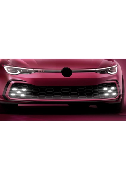 Volkswagen Golf 8 Uyumlu Gtı Ledli Panjur