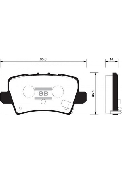 Arka Balata Civic Vii Hb 1.4-1.8-2.0 Cdti 06 GDB3408 18051